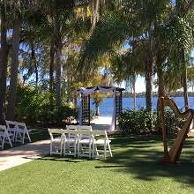 Intimate wedding Paradise Cove